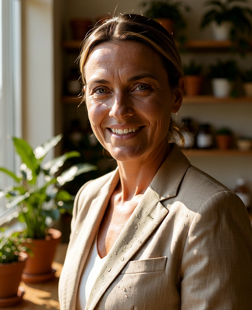 Portrait der Gründerin